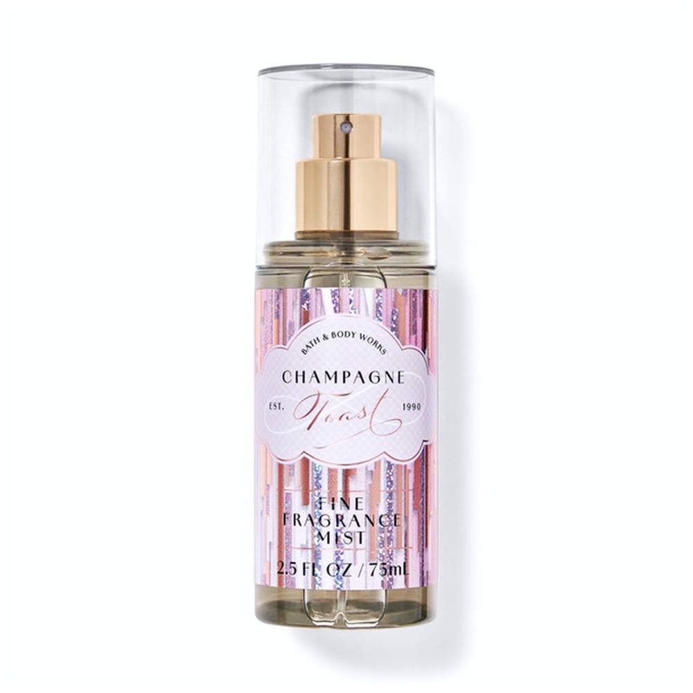 NWT : Bath & Body Works : travel size champagne toast body fragrance mist spray